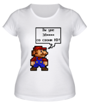 Женская футболка Mario HD