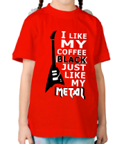 Детская футболка Mindless Self Indulgence - Coffee black фото