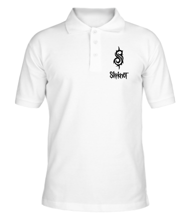 Мужская футболка поло Slipknot (logo)