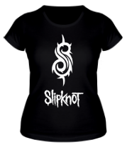 Женская футболка Slipknot (logo) фото