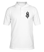 Мужская футболка поло Slipknot (символ) фото