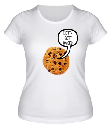 Женская футболка Let's Get Baked