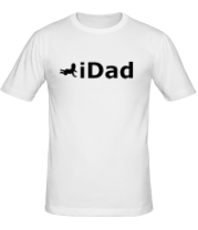 Мужская футболка iDad - я отец фото