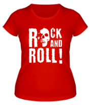 Женская футболка Rock and roll фото