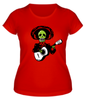 Женская футболка Мертвый музыкант фото