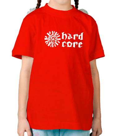 Детская футболка Hard core