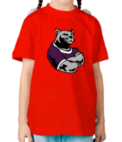Детская футболка Сильная пантера фото