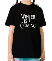 Детская футболка Winter is coming фото