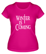 Женская футболка Winter is coming фото