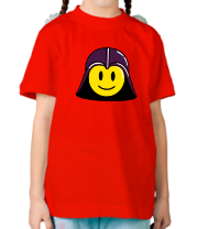 Детская футболка Дарт вейдер смайлик фото