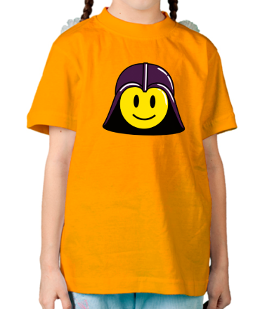 Детская футболка Дарт вейдер смайлик