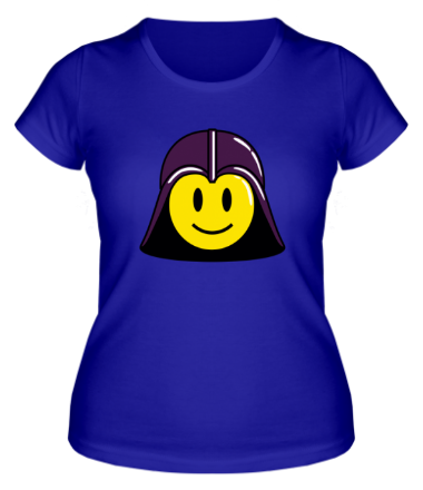 Женская футболка Дарт вейдер смайлик