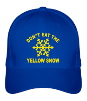 Бейсболка Don't eat the yelow snow фото