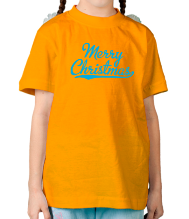Детская футболка Merry christmass