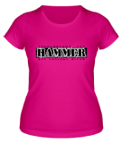 Женская футболка Тренажёрный зал Hammer (1) фото