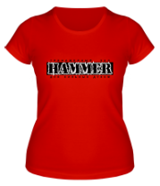 Женская футболка Тренажёрный зал Hammer (1)