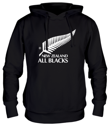 Толстовка худи All blacks