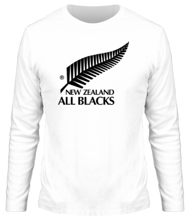 Мужская футболка длинный рукав All blacks