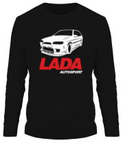 Мужская футболка длинный рукав Lada autosport фото