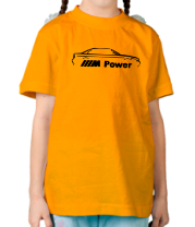 Детская футболка M power