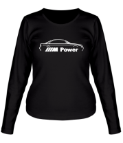 Женская футболка длинный рукав M power фото