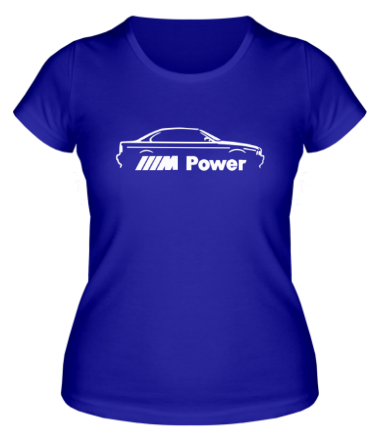 Женская футболка M power