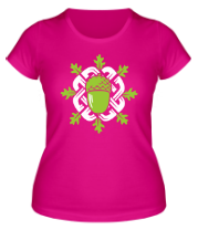 Женская футболка Желудь с кельтским узором фото