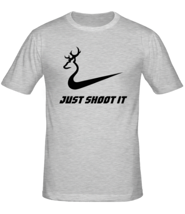 Мужская футболка Just shoot it