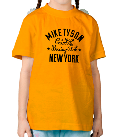 Детская футболка Mike Tyson CatsKill Boxing Club