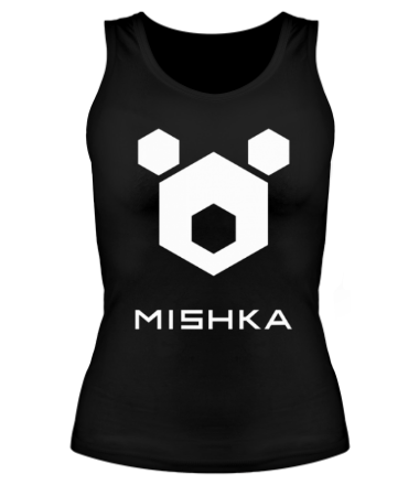 Женская майка борцовка Mishka