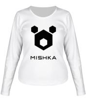 Женская футболка длинный рукав Mishka фото