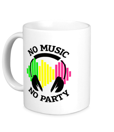 Кружка No music - no party