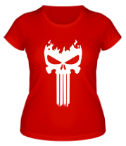 Женская футболка Punisher фото