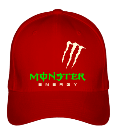 Бейсболка Monster energy shoulder (glow)