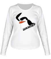 Женская футболка длинный рукав Шкипер фото
