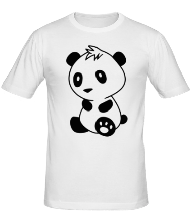 Мужская футболка Панда малыш