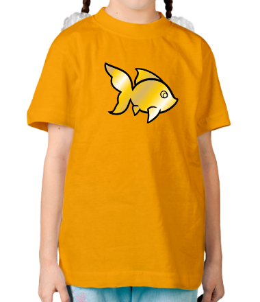 Детская футболка Золотая рыбка