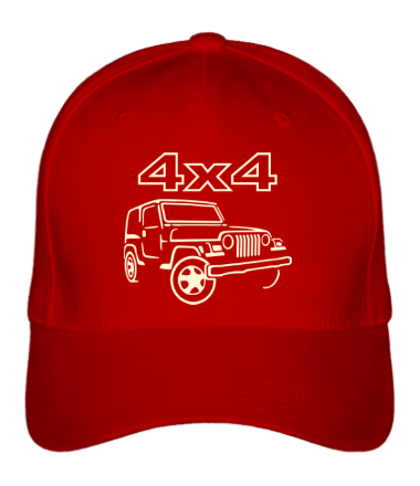 Бейсболка 4x4 внедорожники (свет)