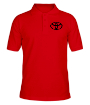 Мужская футболка поло Toyota big logo фото