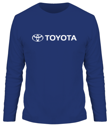 Мужская футболка длинный рукав Toyota