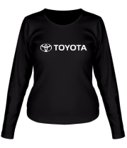 Женская футболка длинный рукав Toyota
