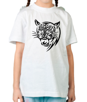 Детская футболка Дикая кошка фото