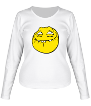 Женская футболка длинный рукав Peka smile фото