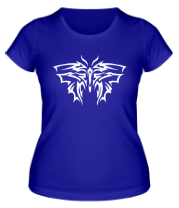 Женская футболка Тату бабочка фото