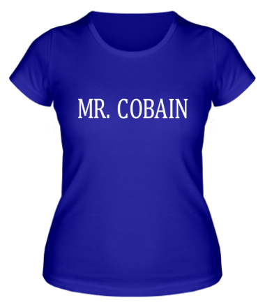 Женская футболка Mr. Cobain