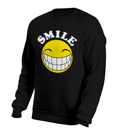 Толстовка без капюшона smile