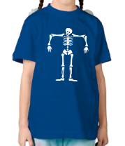 Детская футболка Скелет марионетка фото