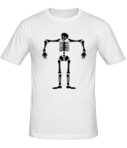 Мужская футболка Скелет марионетка фото