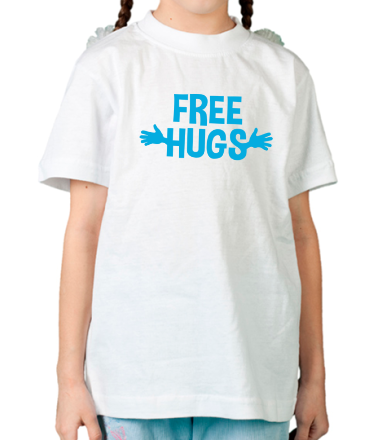 Детская футболка Бесплатные обнимашки