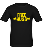 Мужская футболка Бесплатные обнимашки фото